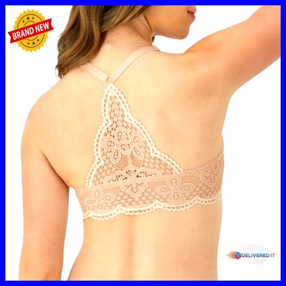 Front Close Racerback Bra with Underwire, Lightly Lined Full Coverage Support - Picture 2 of 7